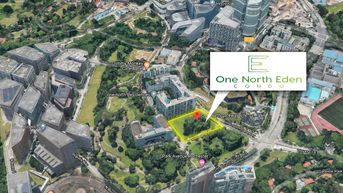 One-North Eden finds itself in the unique and vibrant one-north neighbourhood that prides itself on building a "work-live-play-learn" environment.