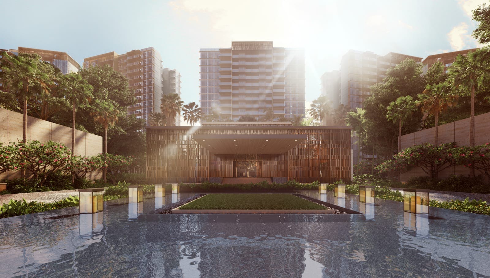 Artists' impression of Parc Esta