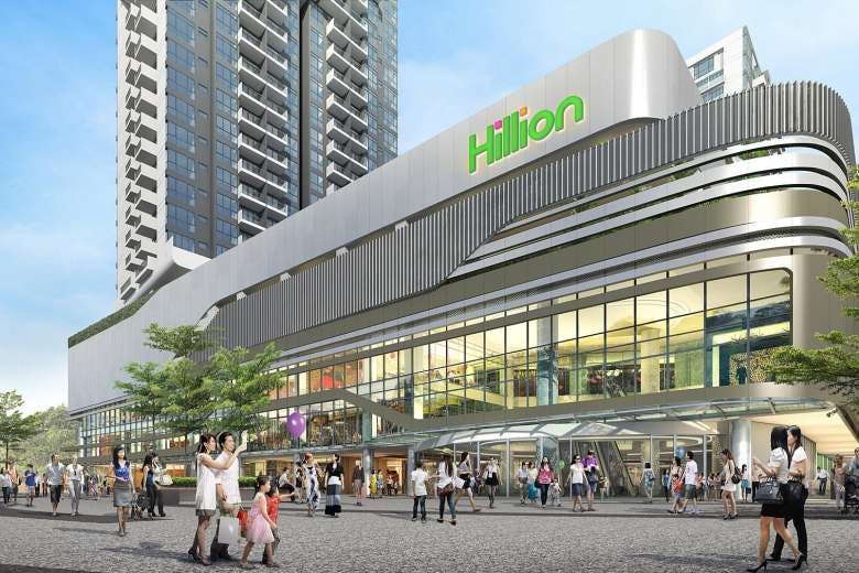 The relatively new Hillion Mall at Bukit Panjang is two stops away for residents of Dairy Farm Residences.
