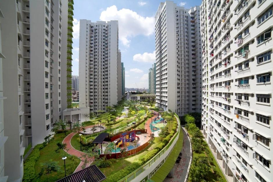 HDB homes in Sengkang