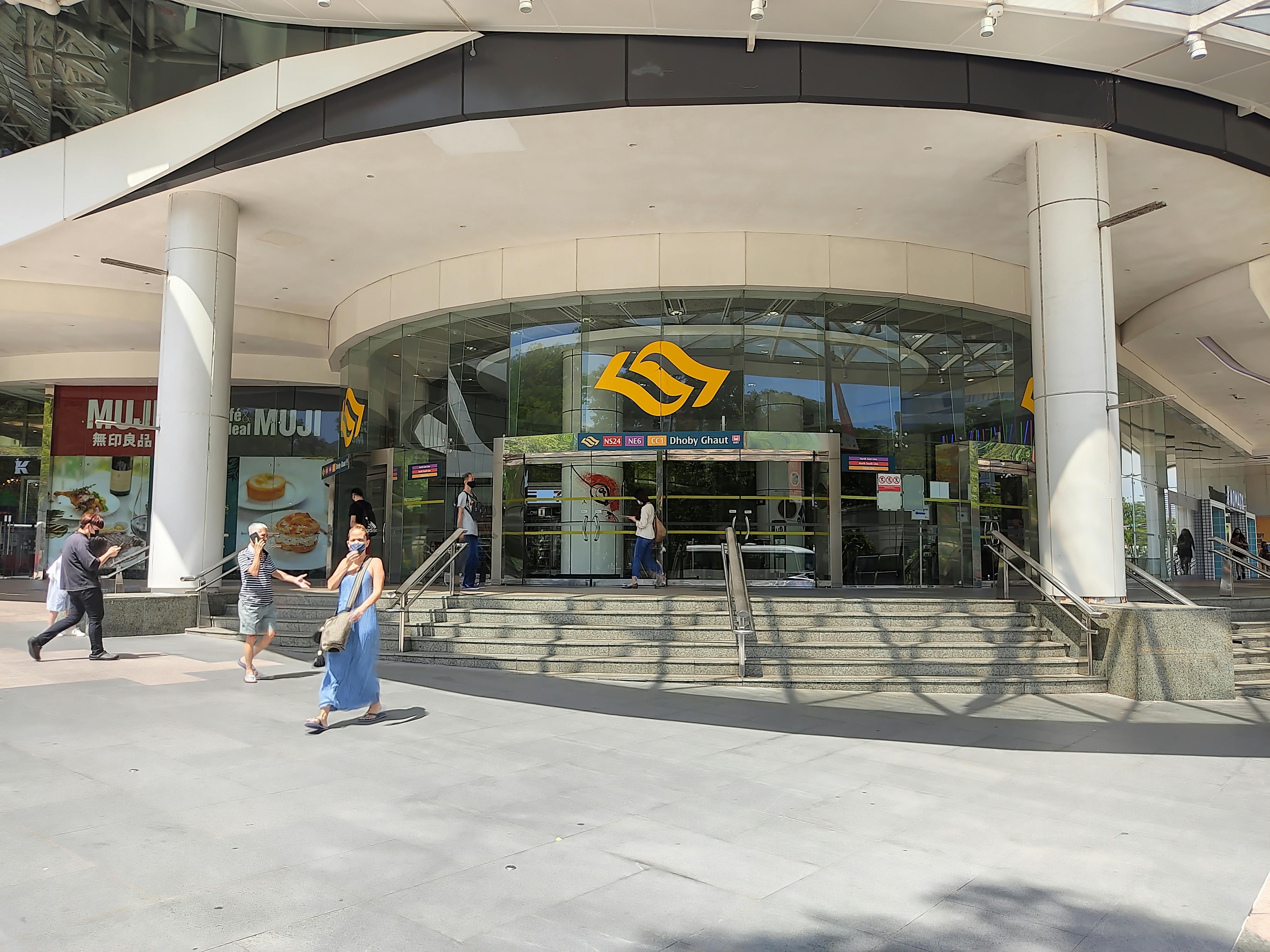 Dhoby Ghaut MRT Station entrance