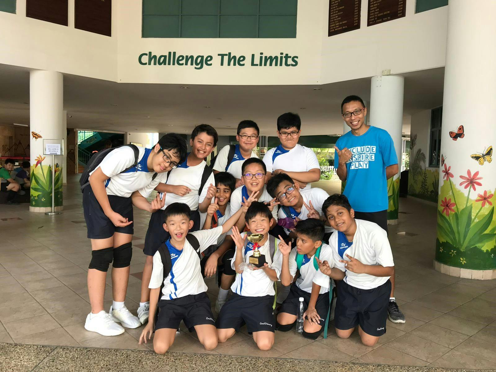 Students at White Sands Primary School