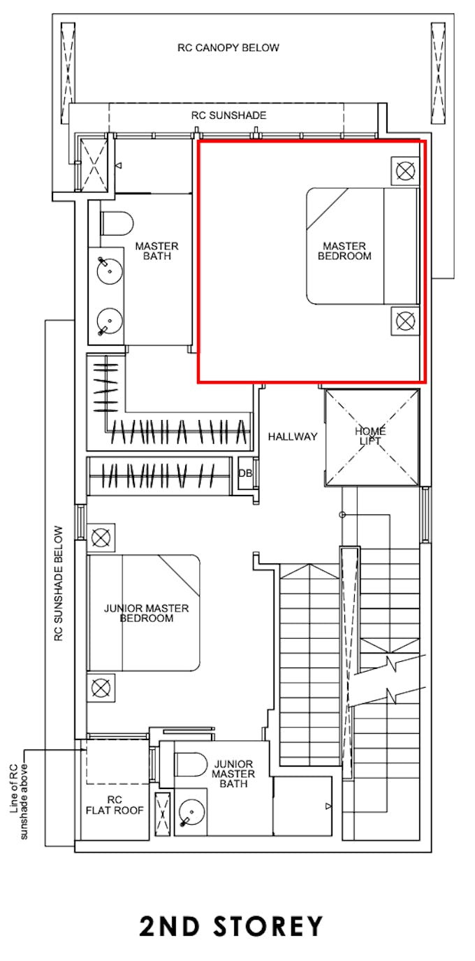belgravia ace master bedroom floor plan