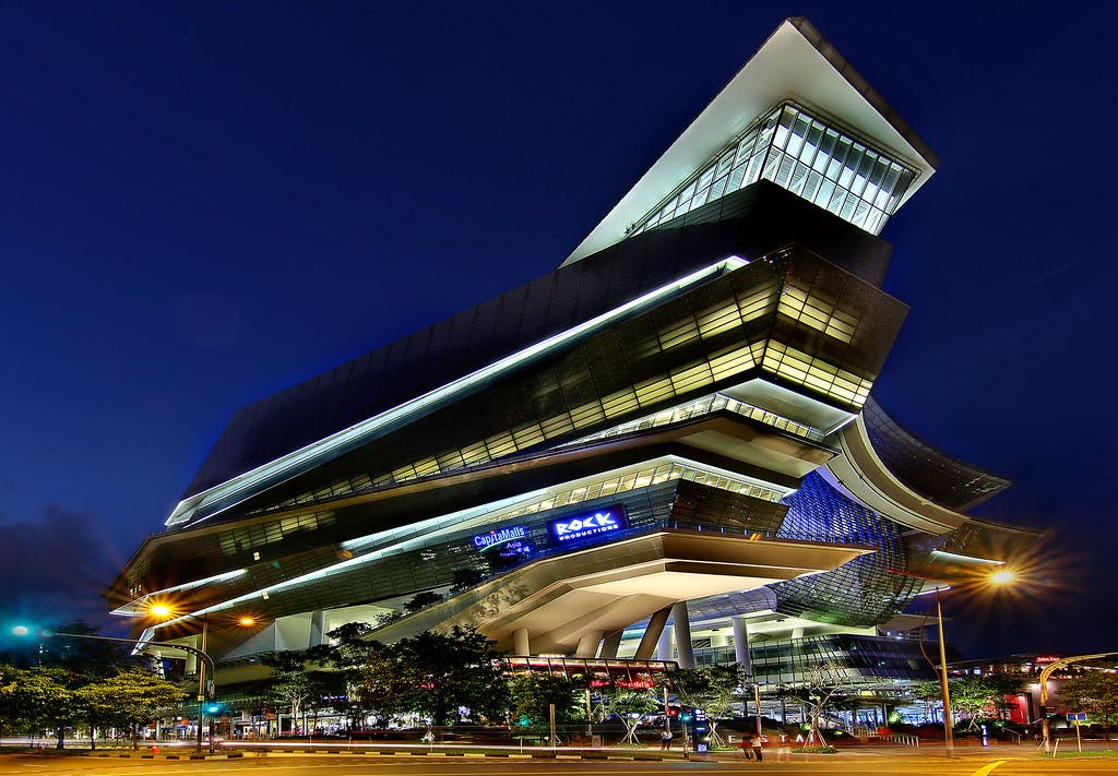 The Star Vista shopping mall