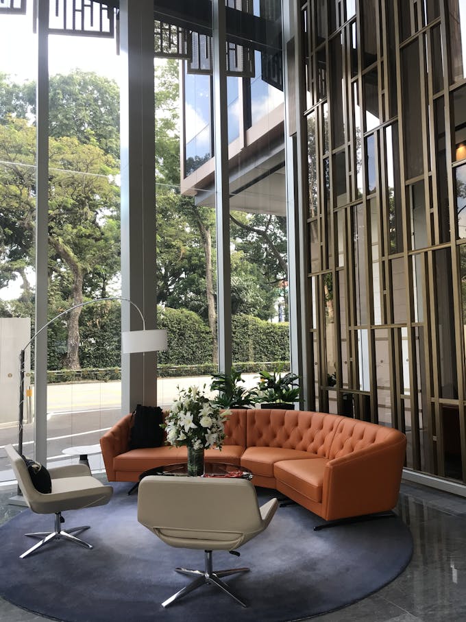 perfect ten showflat seating area