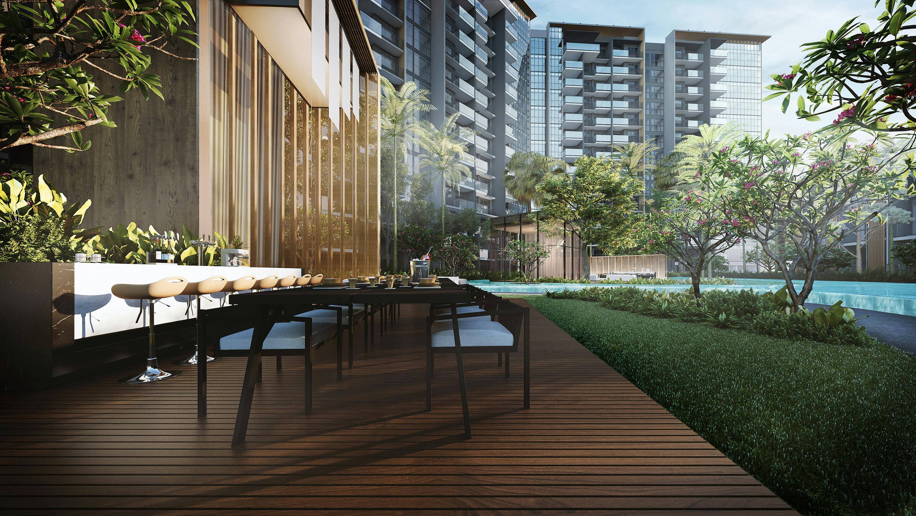 Host your guests here at this gourmet BBQ pit - wow your guests with your grilling skills coupled with an amazing view