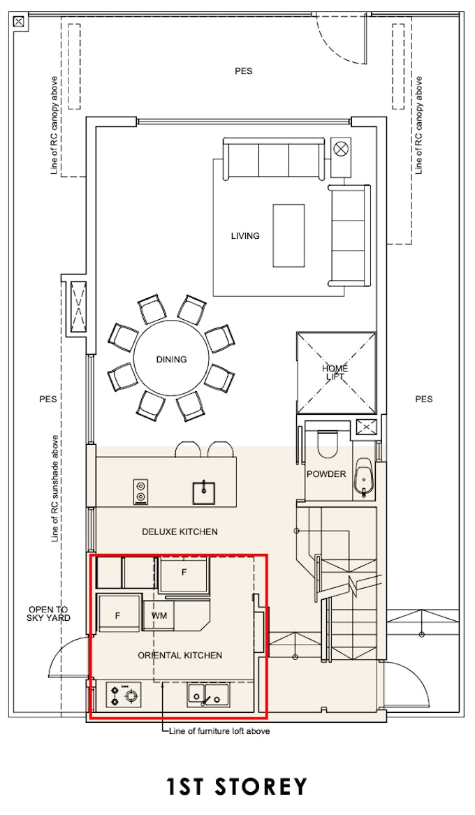belgravia ace kitchen floor plan