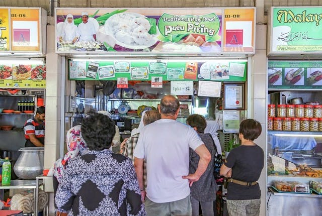 Traditional delicacies like Putu Piring readily available in your vicinity