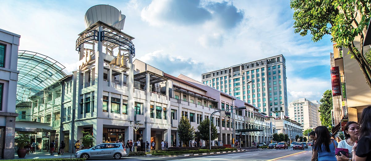 Bugis Junction is just a stone's throw away from Midtown Bay