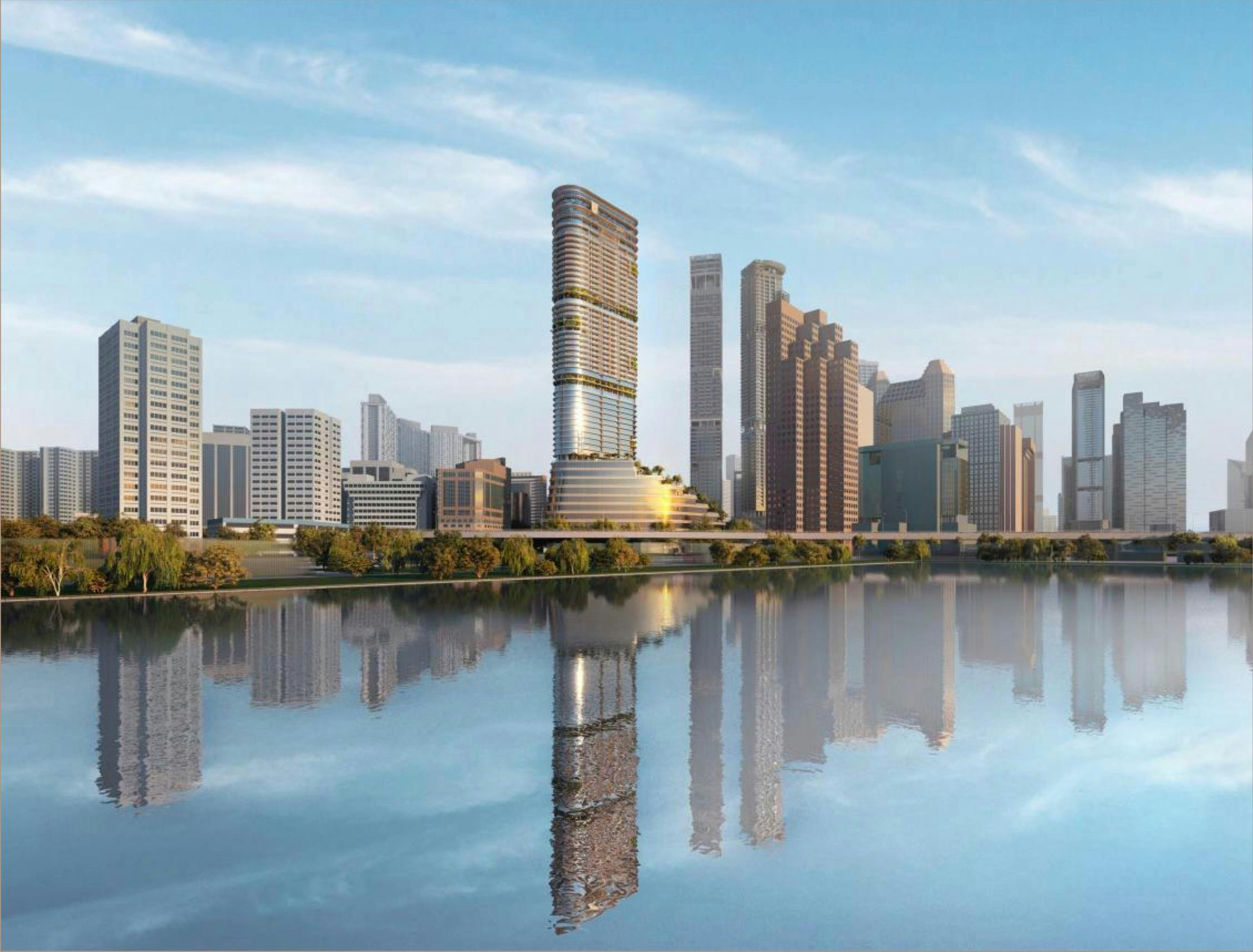 Newport Residences Sea View Artist Impression