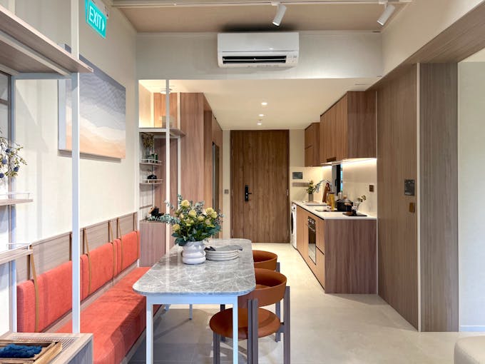 the reserve residences 2 bedroom dining