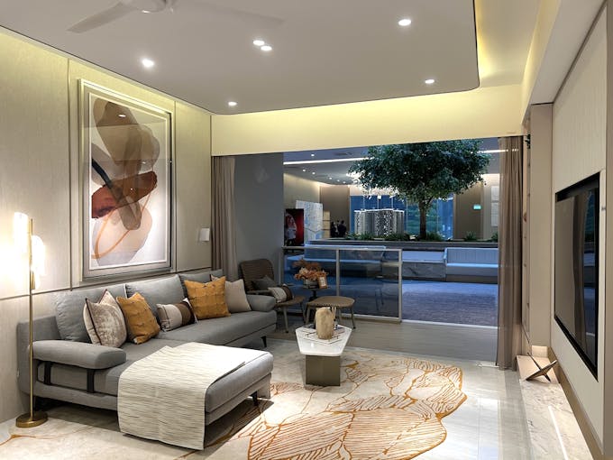 grand dunman 4 bedroom living area