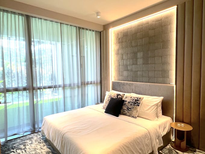 the botany 3 bedroom flexi master bedroom