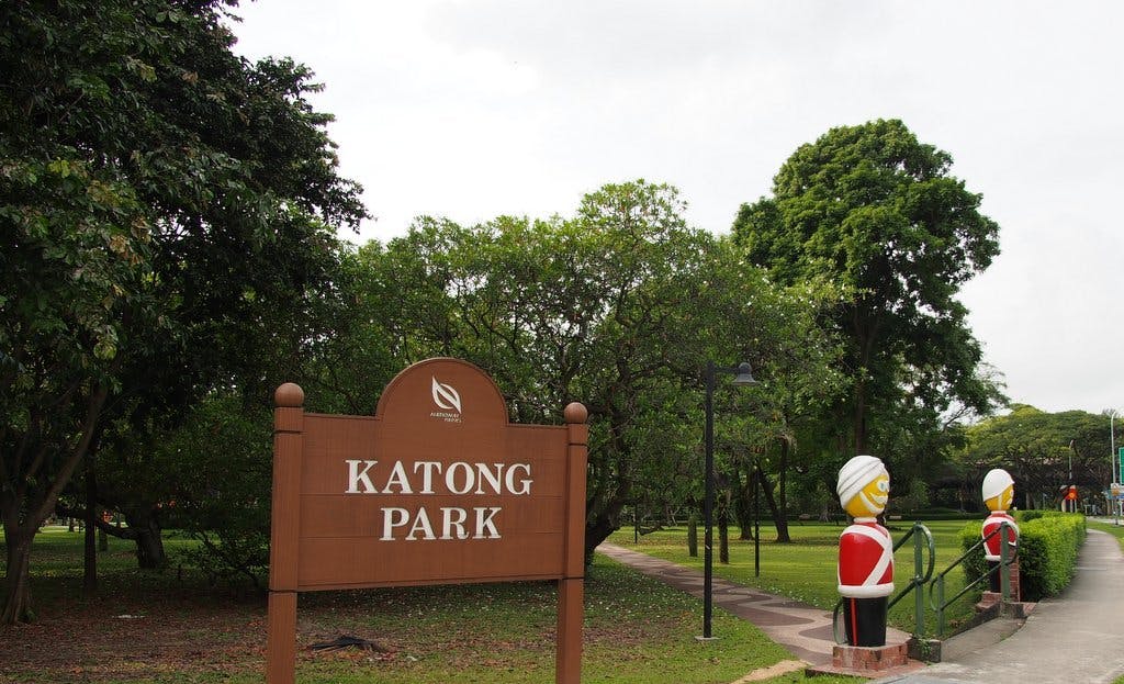 Katong Park - one of Singapore's oldest parks, is fantastic for family bonding moments.