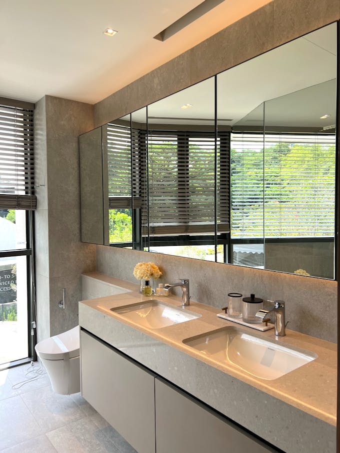 the reserve residences 4 bedroom horizon master bathroom