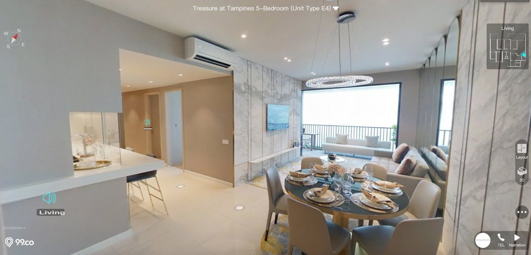 Treasure at Tampines 5 Bedroom Premium