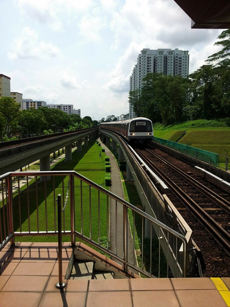 Singapore's Iconic MRT Train 