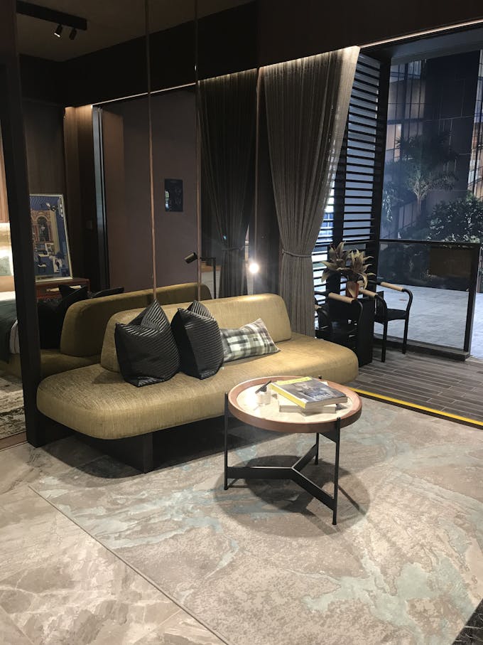 the commodore living room