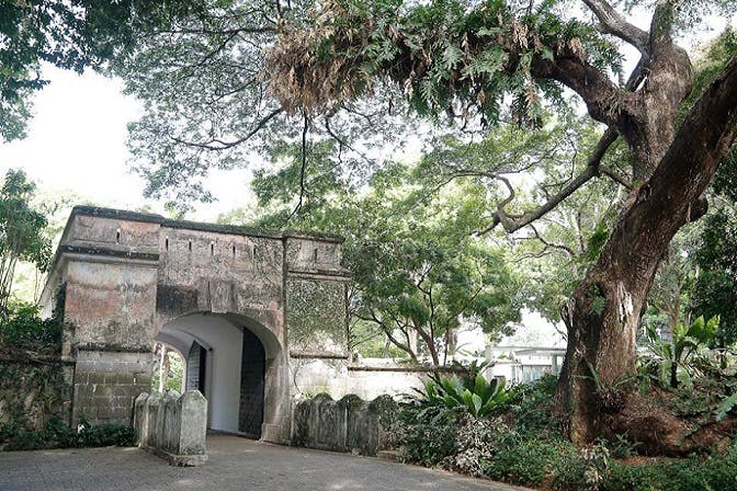 Fort Canning Park gate