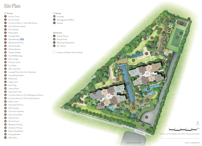 amo residence site plan