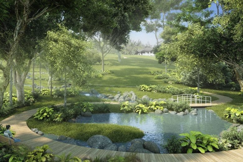 The tranquil Botanic Gardens is very accessible for residents of Leedon Green. 