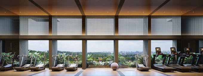the reserve residences gym 