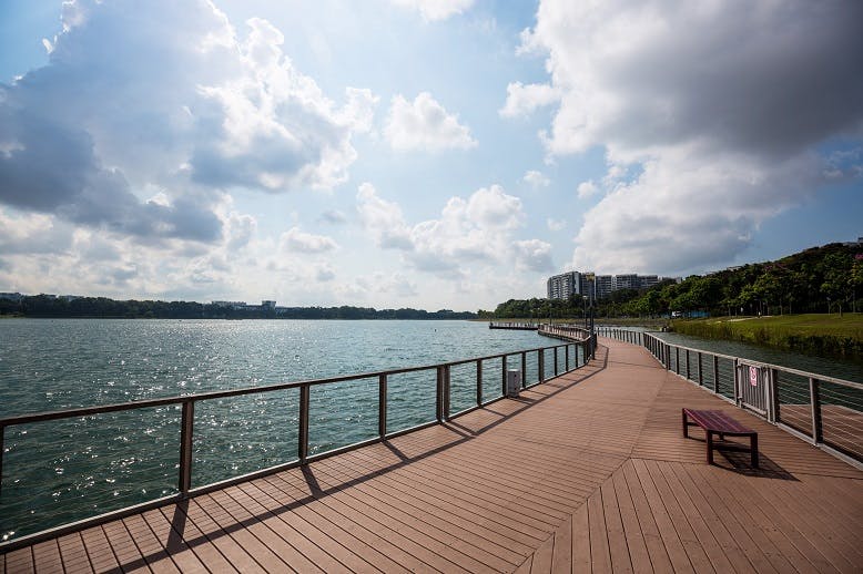 Soak up the sun at Bedok reservoir which offers a plethora of water sports options for you to choose from