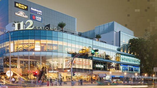 I12 Katong, one of the many shopping and dining places within Infini at East Coast's vicinity