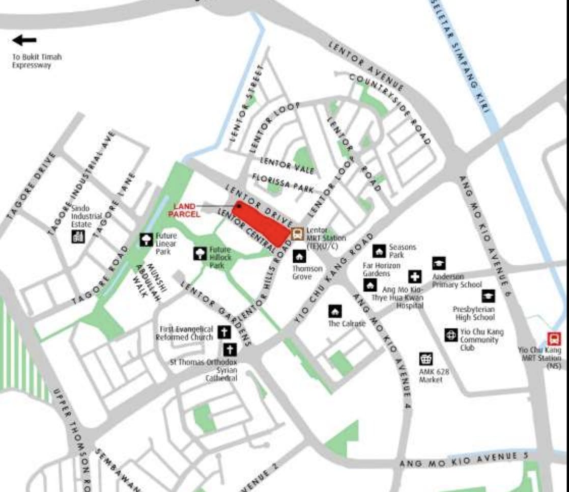 lentor modern gls map