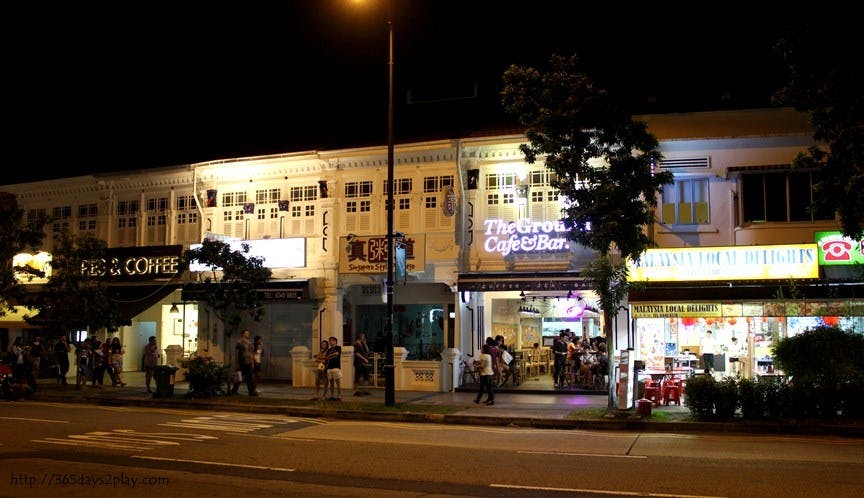 Shophouses within the Tanjong Katong area