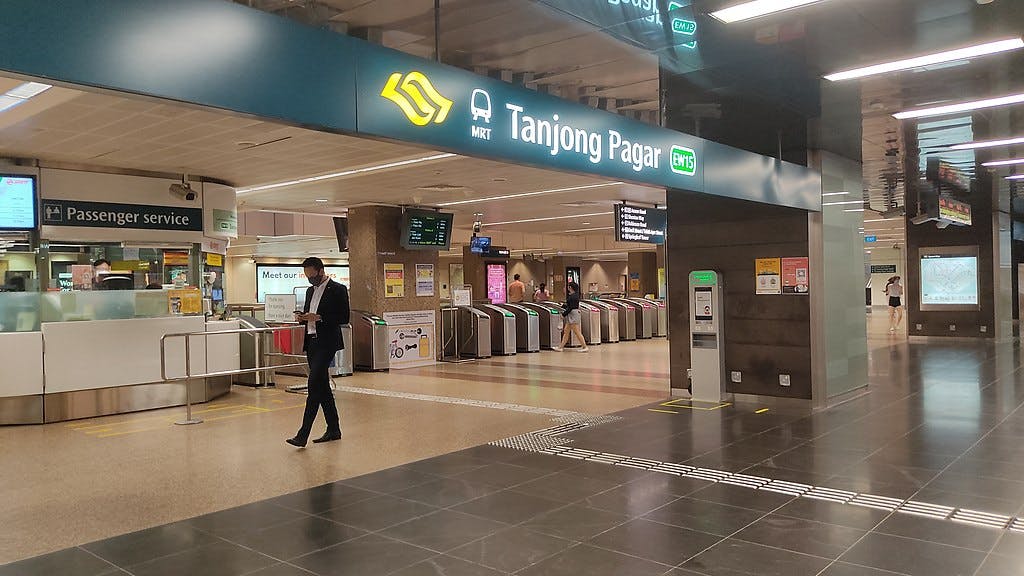 tanjong pagar mrt station