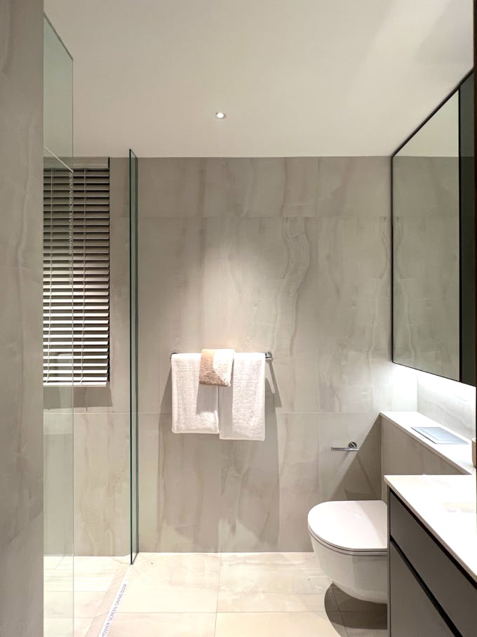 the continuum shared bathroom