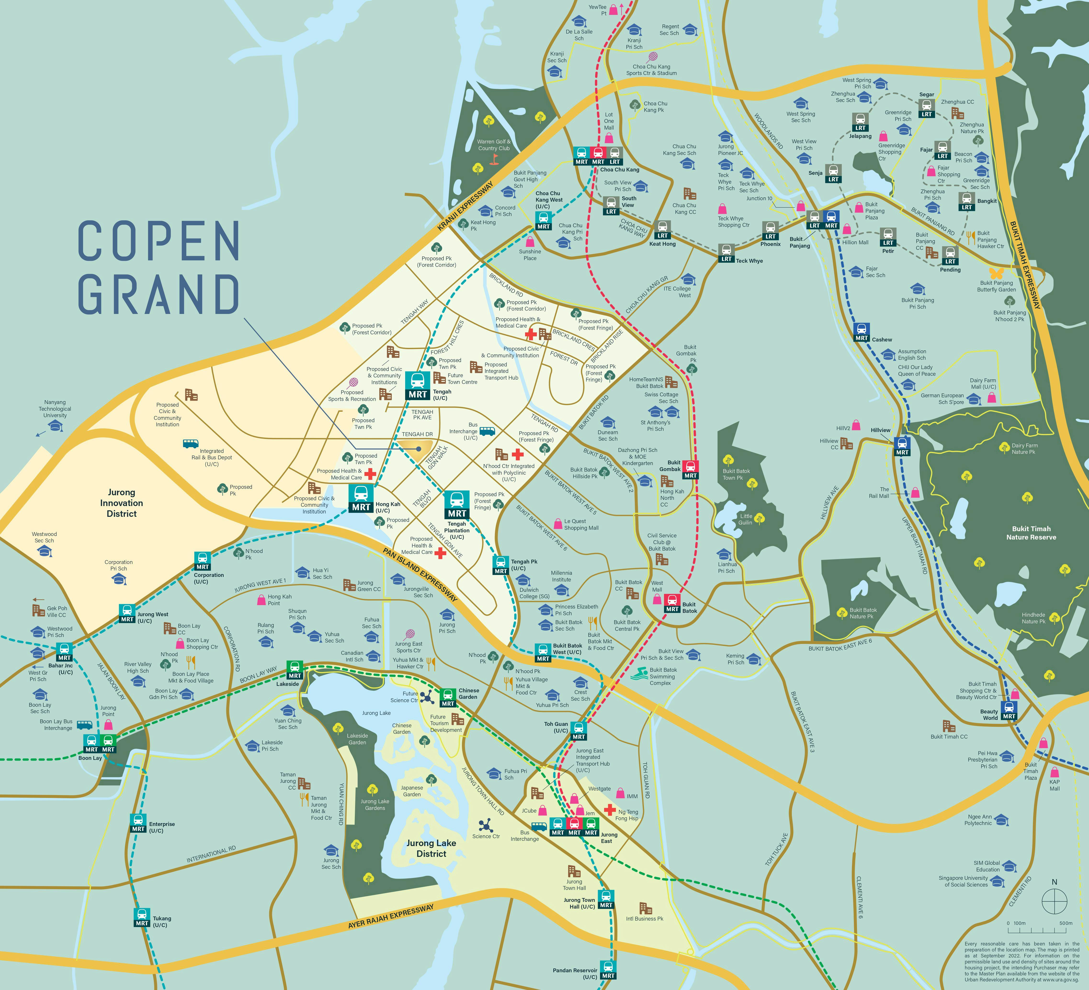 copen grand location map