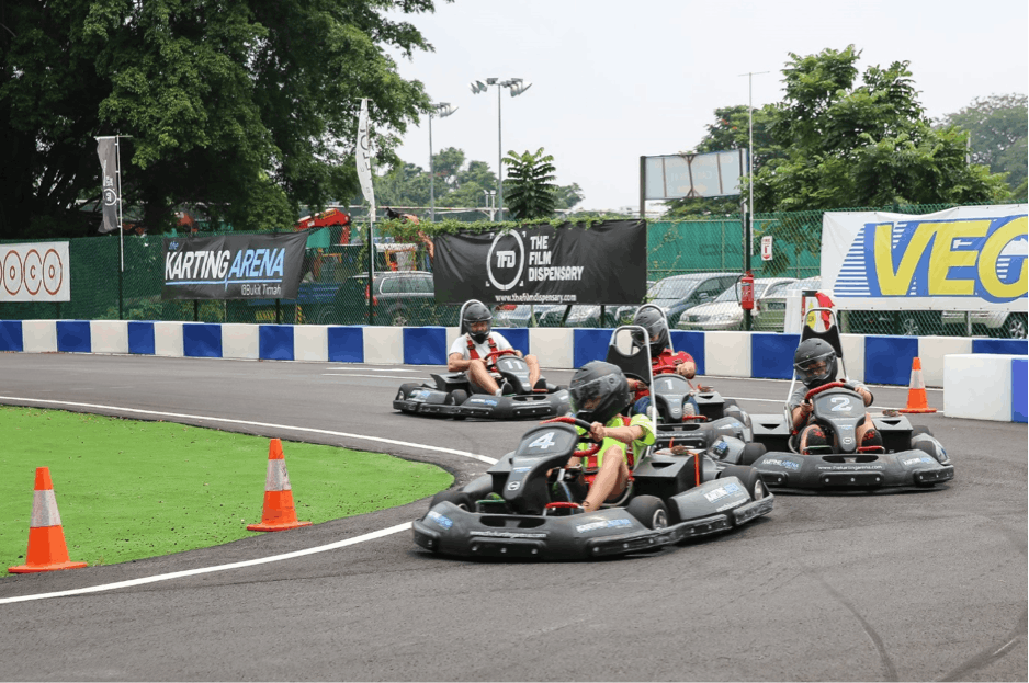 Go-Kart course at Karting Arena