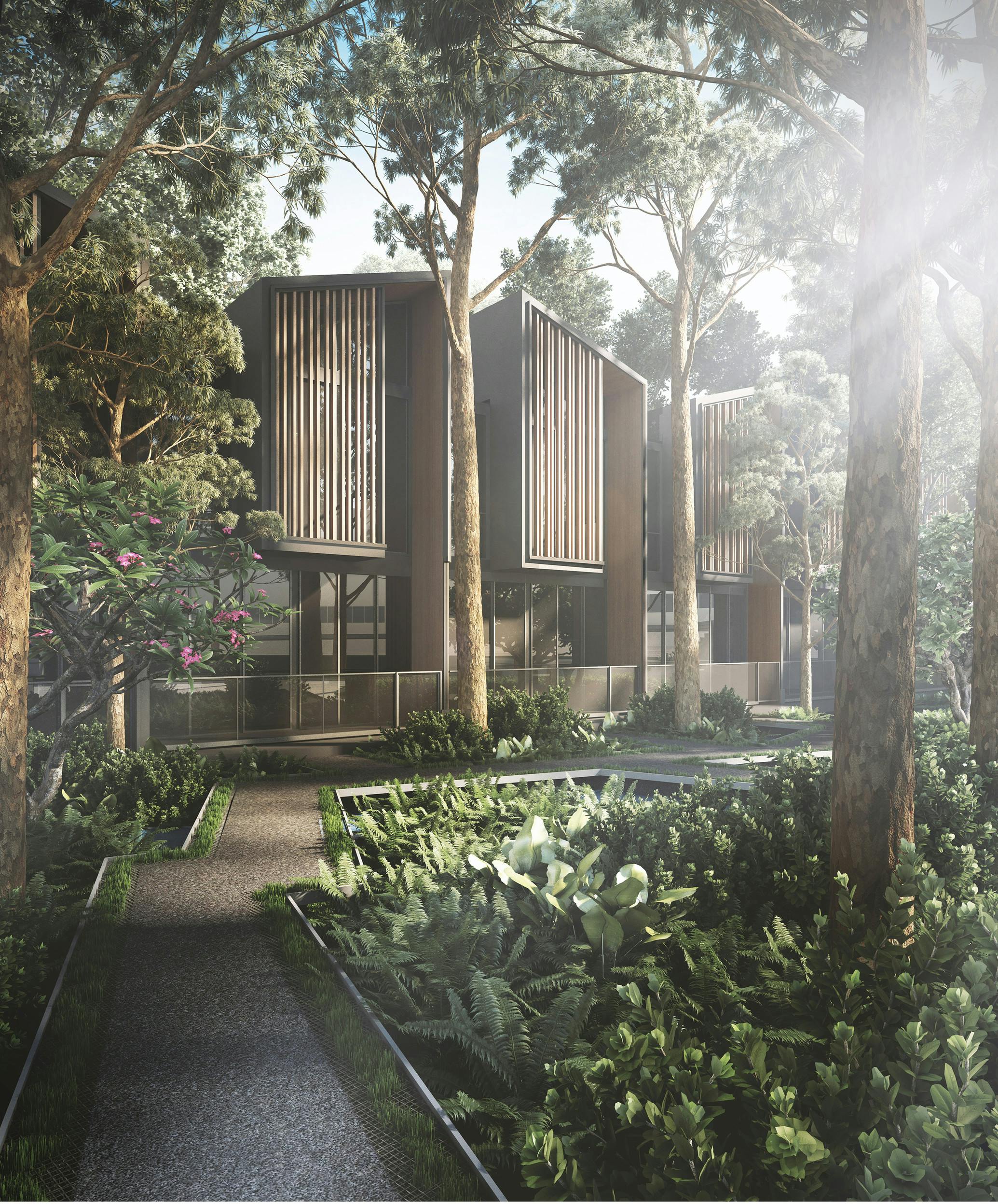 Affinity at Serangoon is surrounded by lush greenery - perfect for your morning strolls