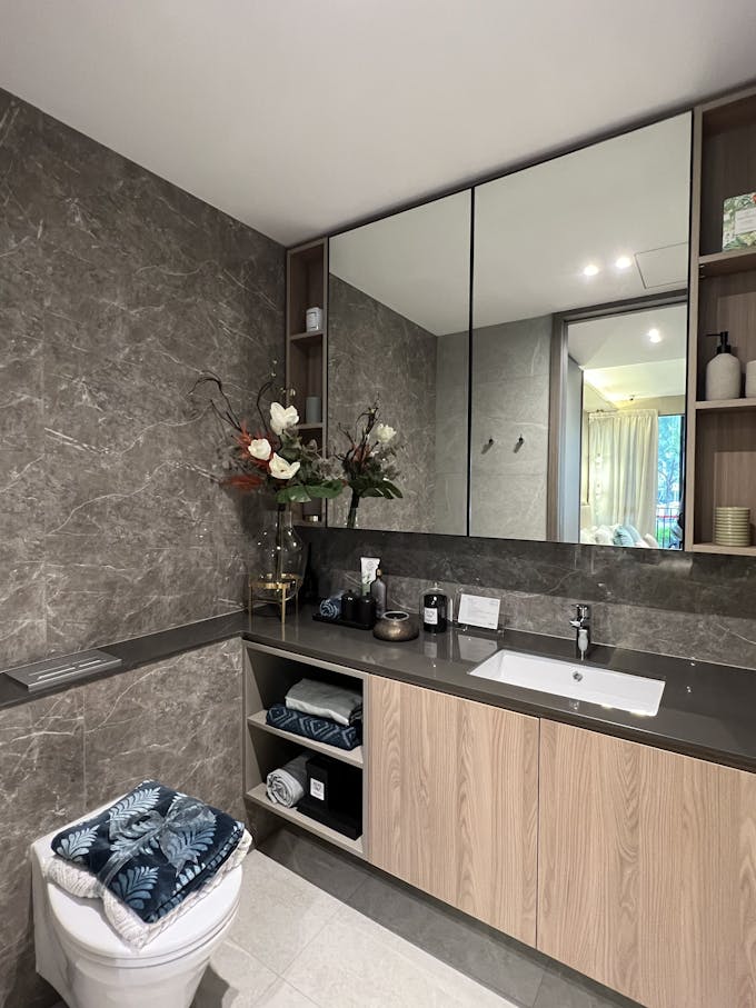 copen grand 4 bedroom unit master bathroom