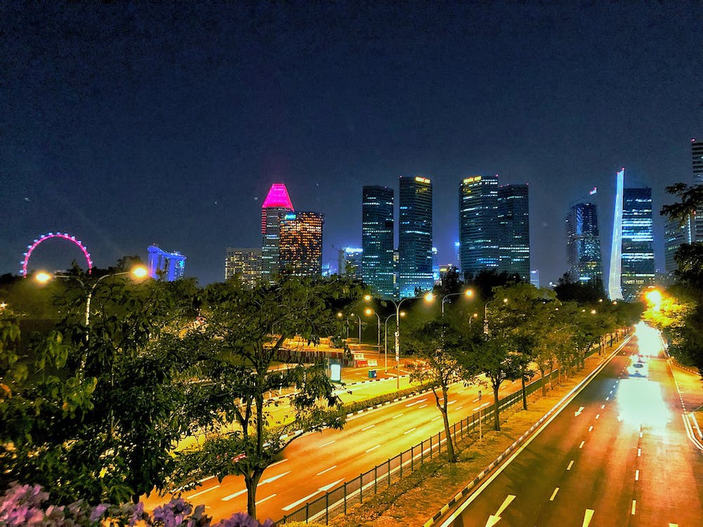 Nicoll Highway is a five-minute drive from The M.