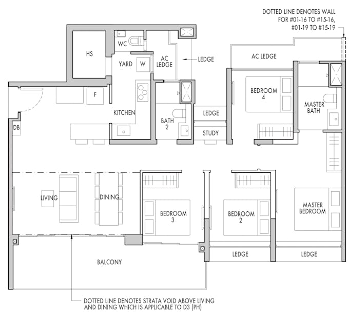 tenet ec 4 bedroom premium study d3 floor plan