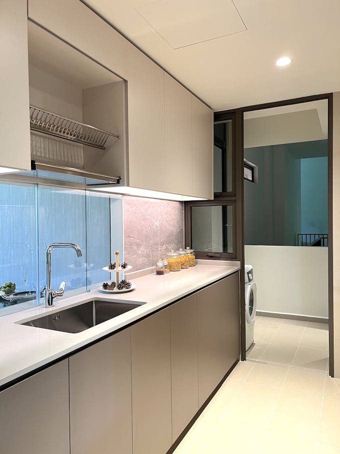 the botany 3 bedroom flexi kitchen