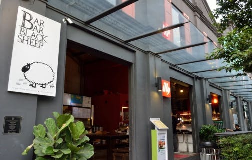 Bar Bar Black Sheep - one of our favourite hidden gems hidden from the hustle and bustle of the area.