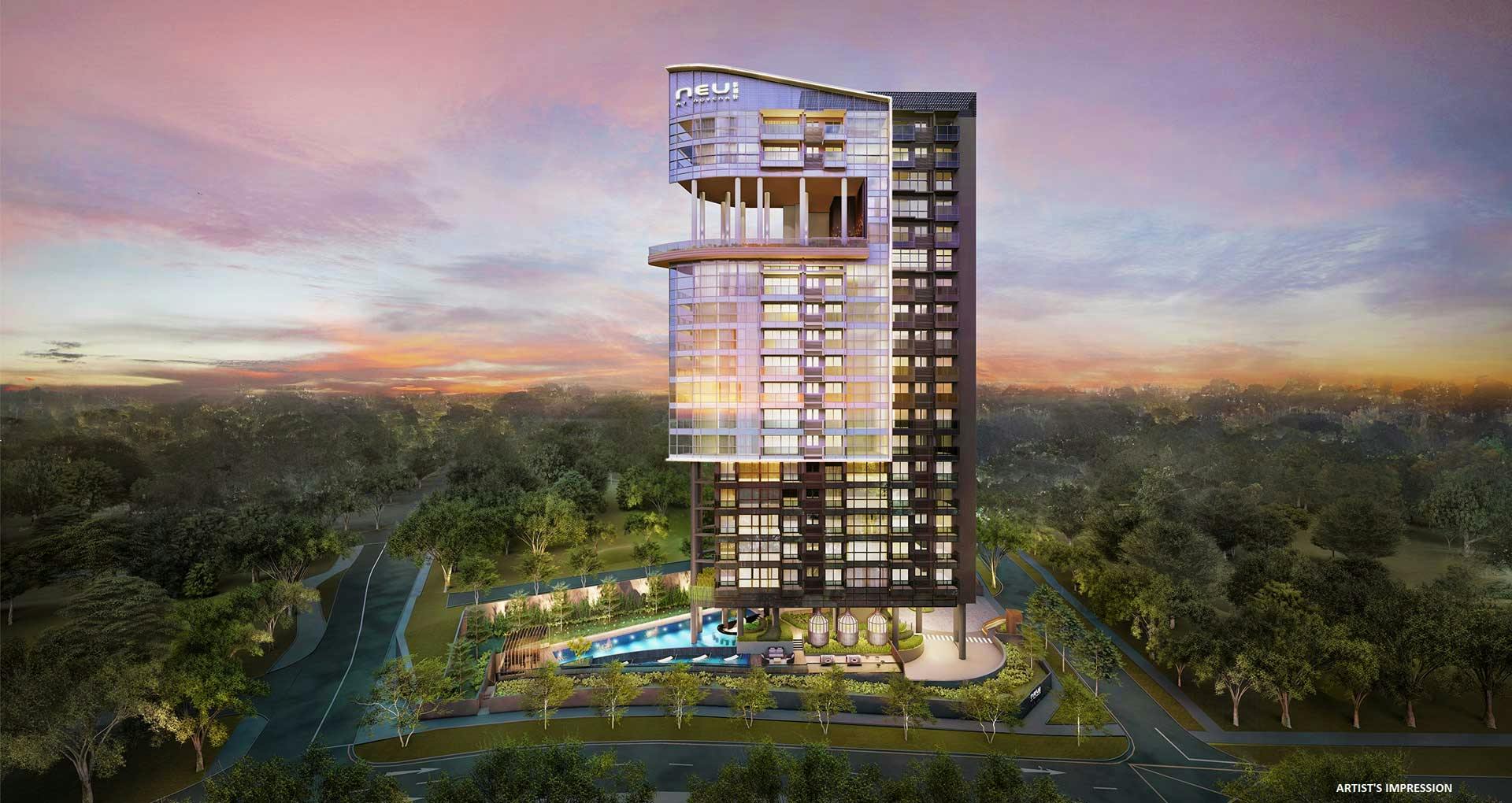 An artists impression of Neu at Novena