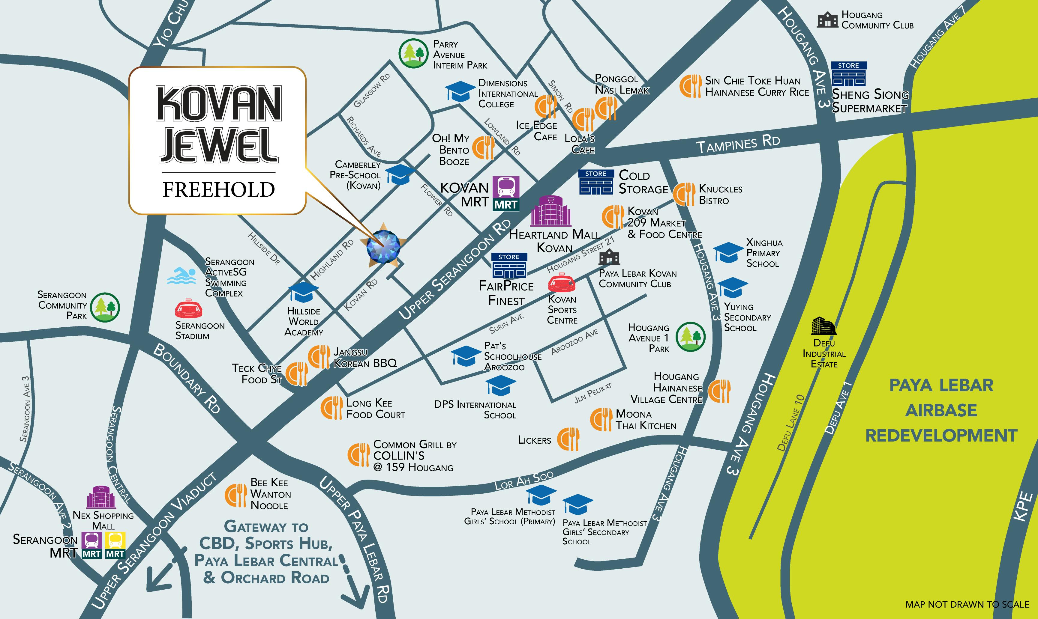 kovan jewel location map