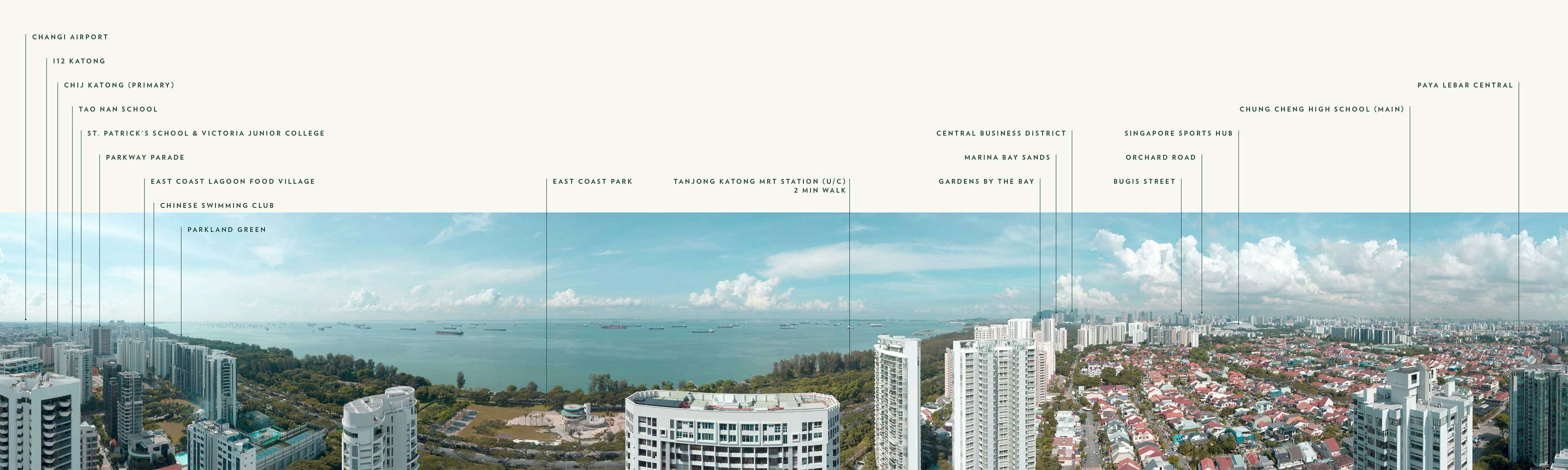 A bird's eye view of NYON @ 12 Amber's picturesque skyline