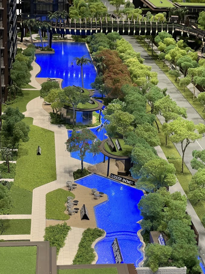 the continuum 50m lap pool
