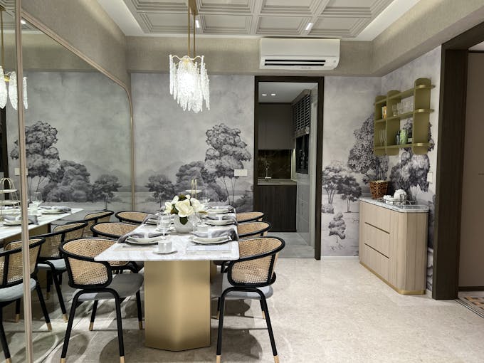 amo residence dining area