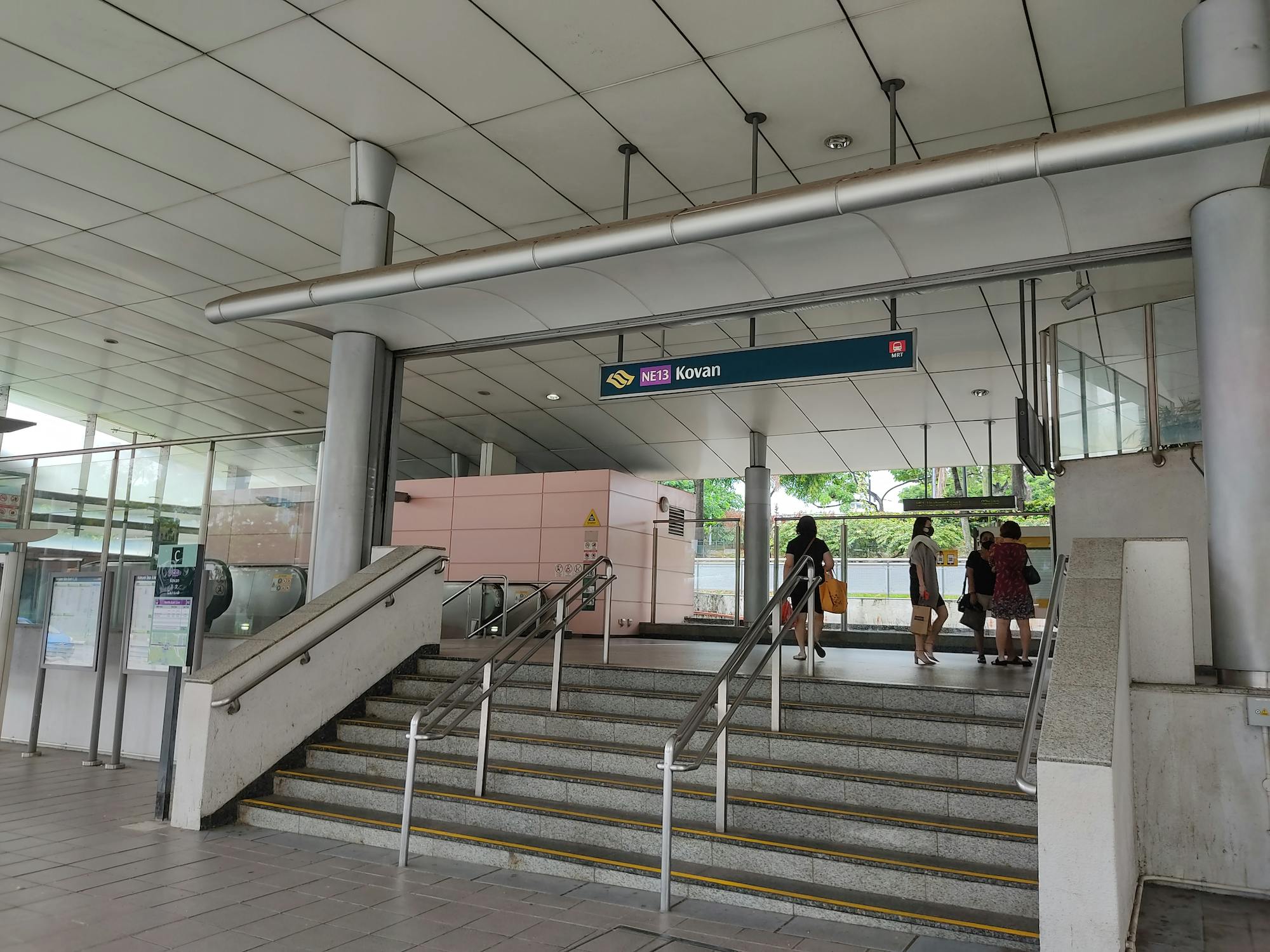 Kovan MRT Station Exit C