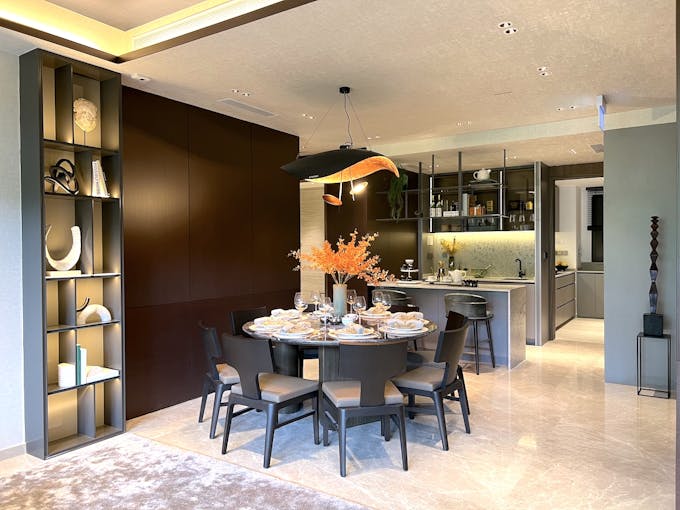 terra hill 4 bedroom dining room
