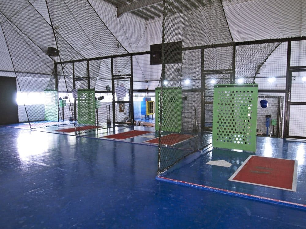 Singapore's first indoor batting cage at Pandan Gardens