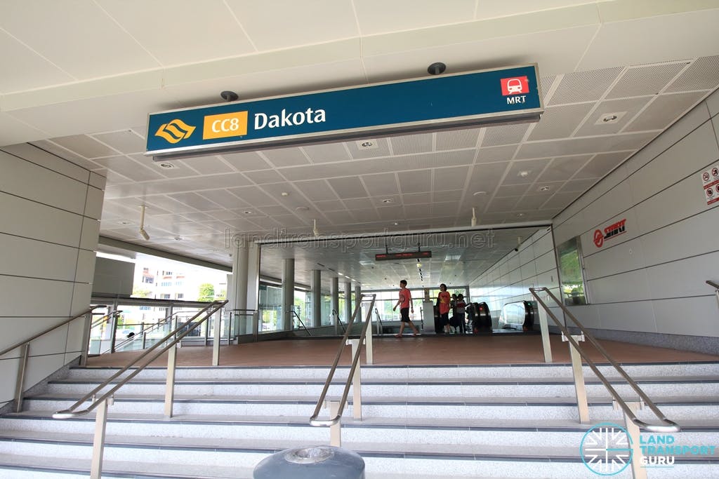 Dakota MRT Station as photographed by Land Transport Guru