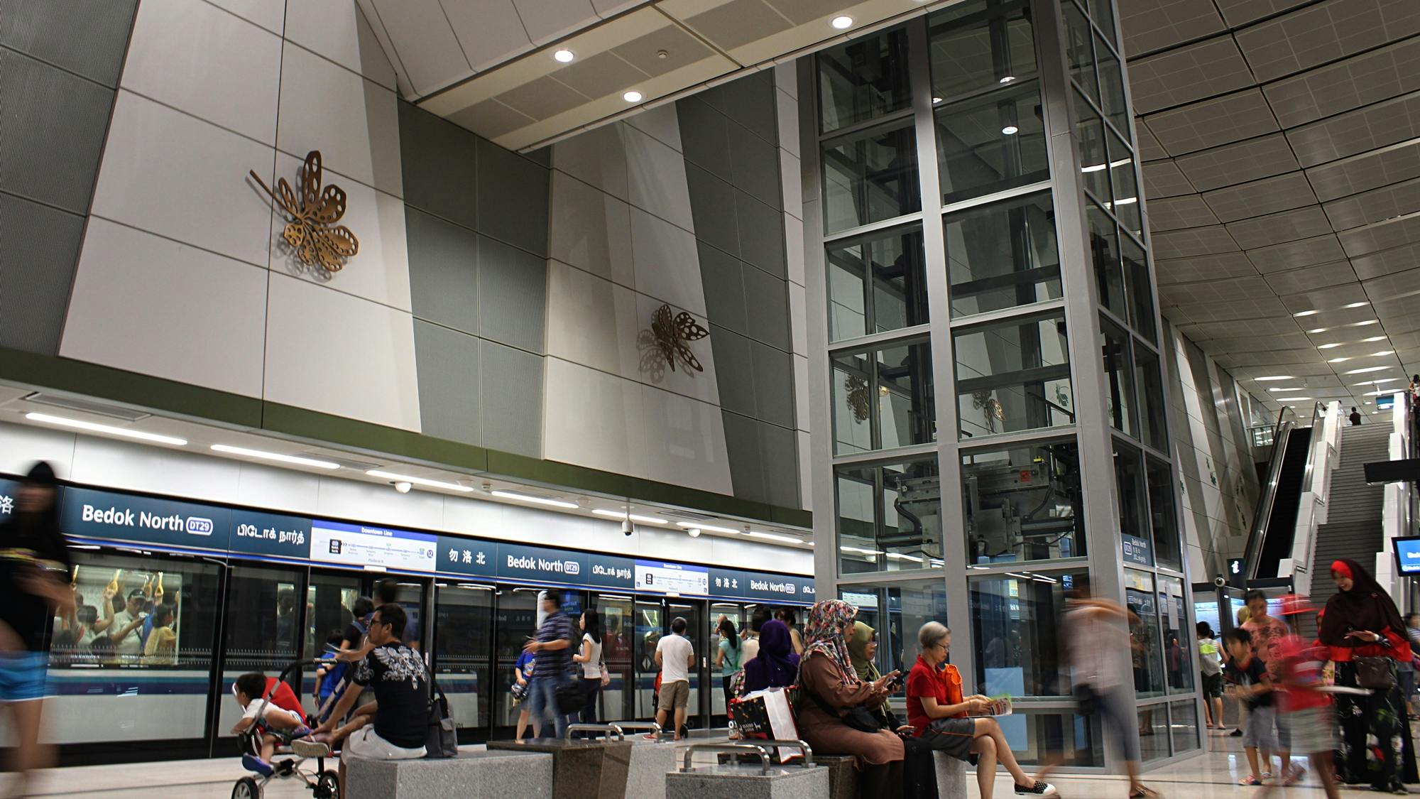 Bedok North MRT Station